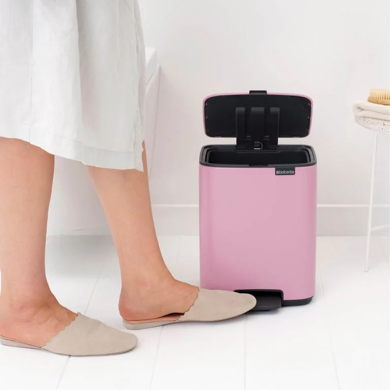 Waste Bin Brabantia Bo Pedal 7L, Lilac Pink