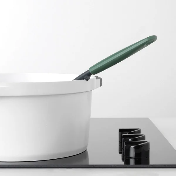 Cook and Serve Skimmer plus Ladle Brabantia, Tasty+, 3.2L Fir Green