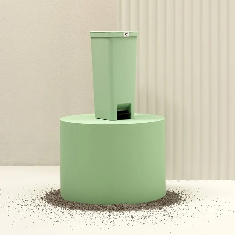 Кош за смет с педал Brabantia StepUp 40L, Jade Green