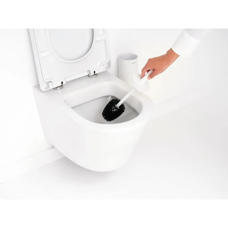 Toilet Brush and Holder Brabantia MindSet Mineral Fresh White N