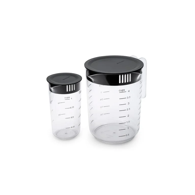 Measuring Jug Set Brabantia Tasty+ Dark Grey, 2 pcs