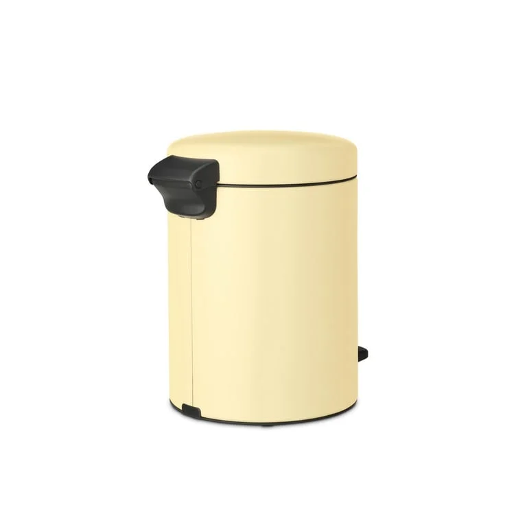 Pedal Waste Bin Brabantia NewIcon 5L, Mellow Yellow