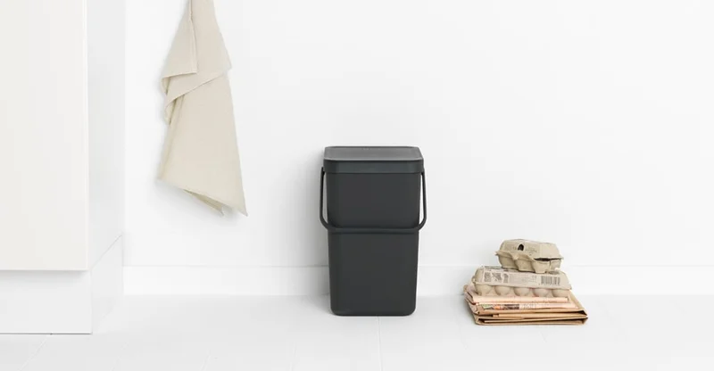 Кош за смет за разделно събиране Brabantia Sort&Go 25L, Grey
