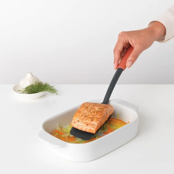 Spatula with Cutting Edge Brabantia Tasty+, Terracotta Pink