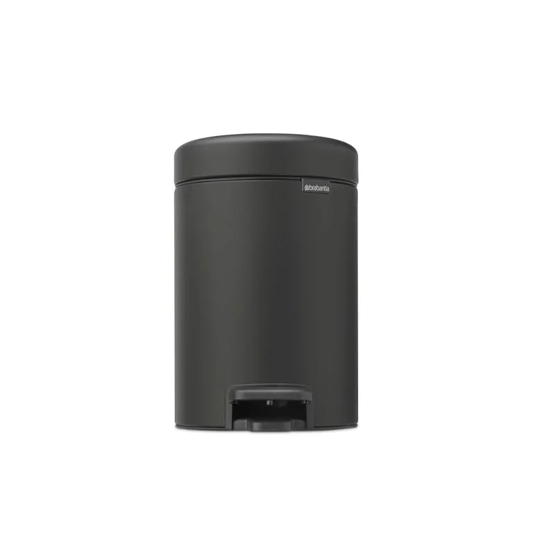 Pedal Waste Bin Brabantia NewIcon 3L, Mineral Infinite Grey