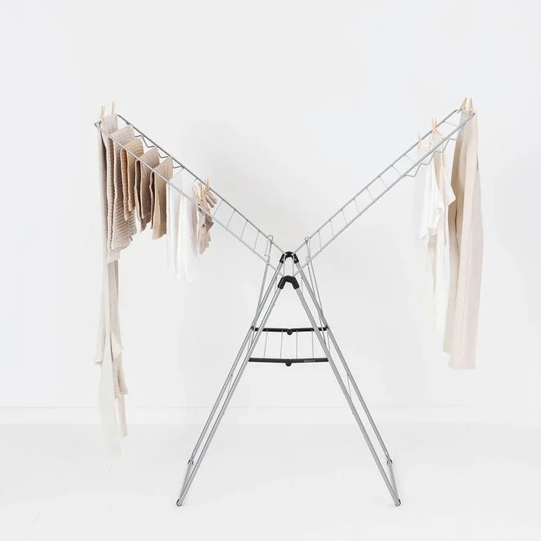 Drying Rack Brabantia Hangon, 25m, Metallic Grey