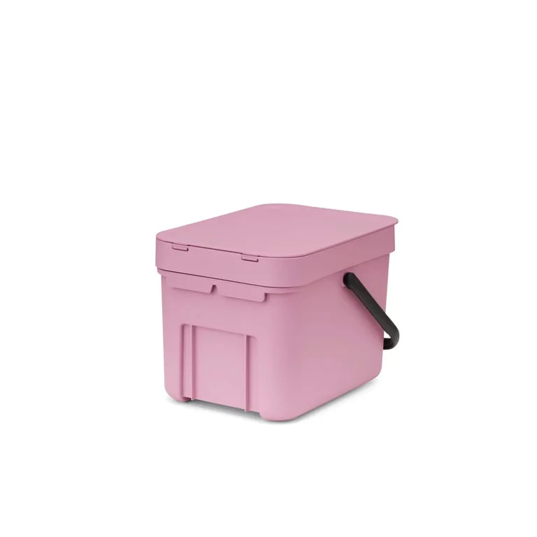 Waste Bin Separation Basket Brabantia Sort&Go 6L, Lilac Pink