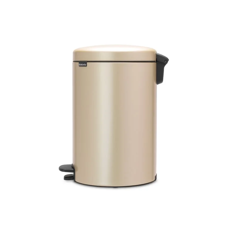 Кош за смет с педал Brabantia NewIcon 20L, Metallic Gold