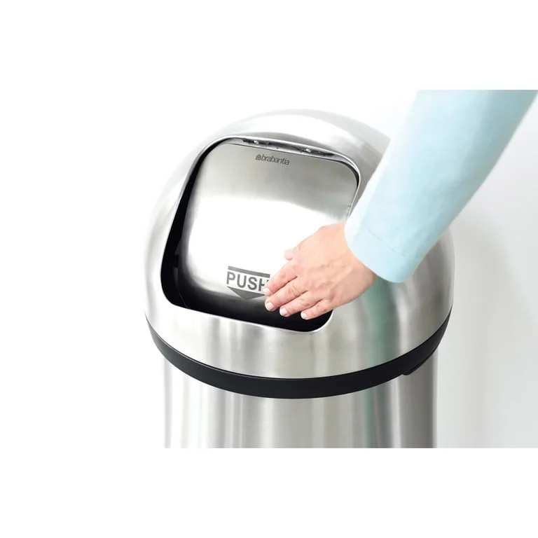 Push Bin Brabantia, 60 L Brillian Steel