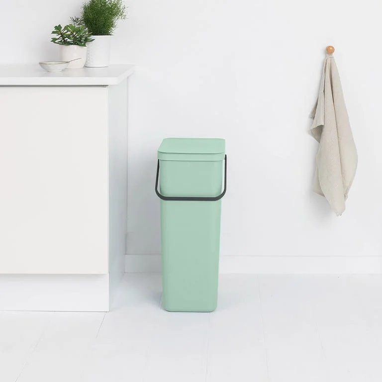 Waste Bin Brabantia Sort&Go 40L, Jade Green