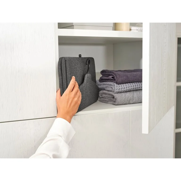 Foldable Steaming Board Brabantia Linn Pepper Black