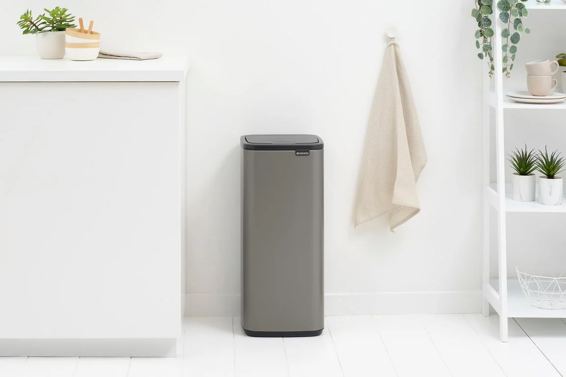 Кош за смет Brabantia Bo Touch 30L, Platinum