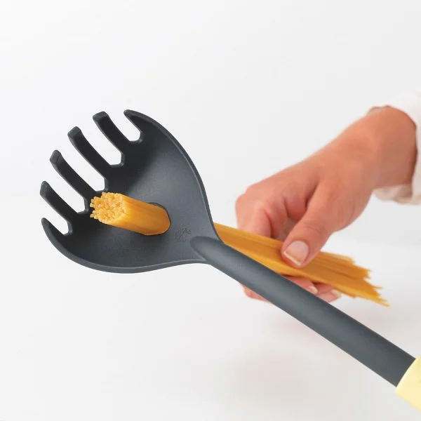 Spaghetti Spoon plus Measure Tool Brabantia Tasty+, Vanilla Yellow