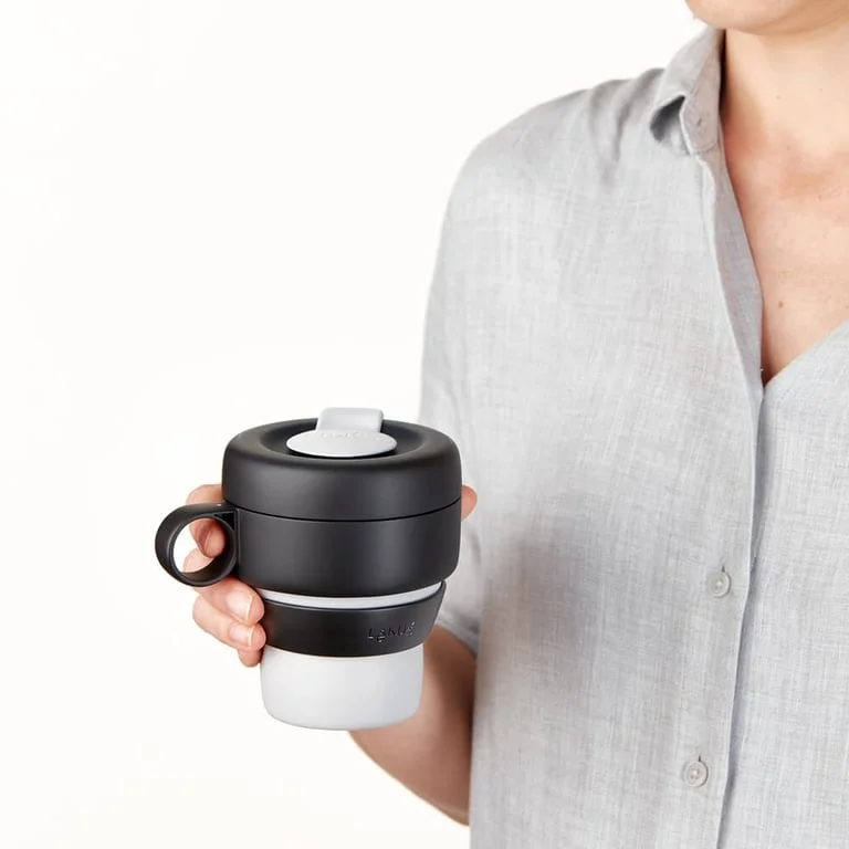 Mug Lekue On The Go Grey 350ml