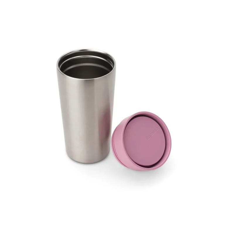 Insulated Cup Brabantia Make & Take 0.36L, Lilac Pink, Medium