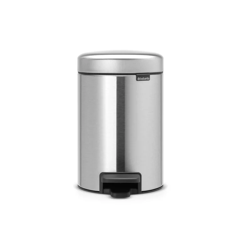 Кош за смет с педал Brabantia NewIcon 3L, Matt Steel