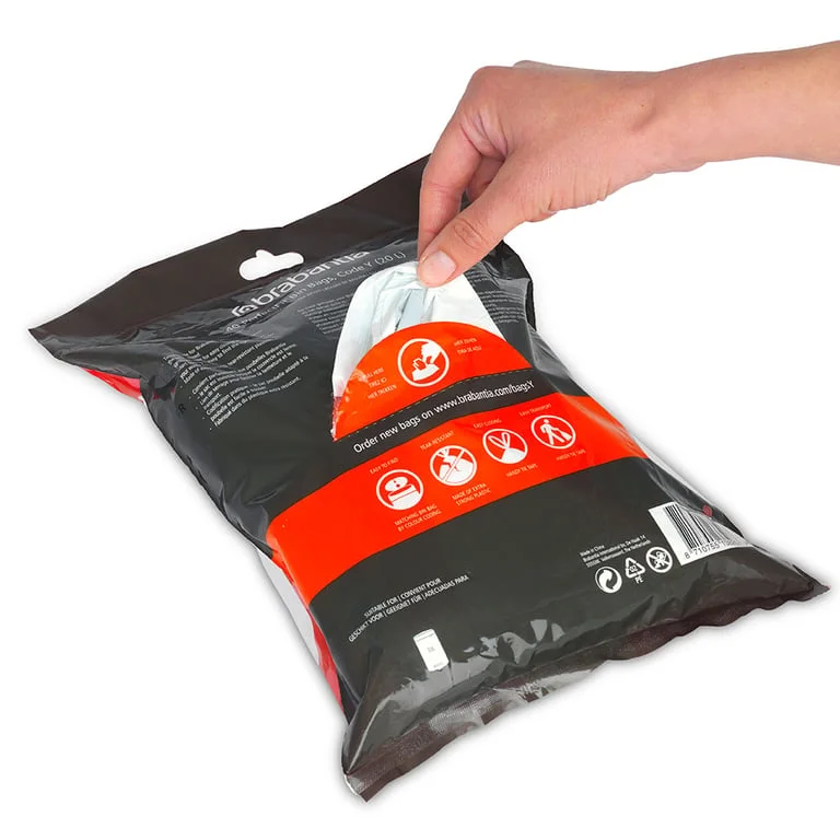 PerfectFit Bags for NewIcon Bin Brabantia, Size Y, 20L, 40 pcs, White N