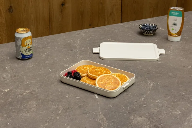 Lunch Box Brabantia Make&Take Soft Beige Flat, Plastic