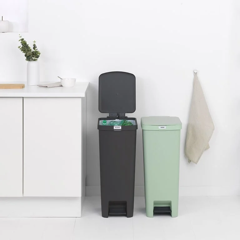 Pedal Waste Bin Brabantia StepUp 40L, Dark Grey