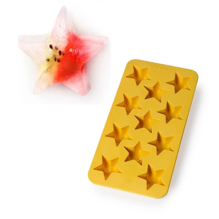 Ice Cube Tray With Lid Lekue, Stars