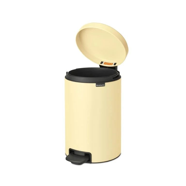 Pedal Waste Bin Brabantia NewIcon 12L, Mellow Yellow