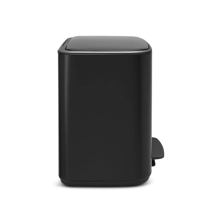 Brabantia Bo Pedal Bin, 36L, Matt Black