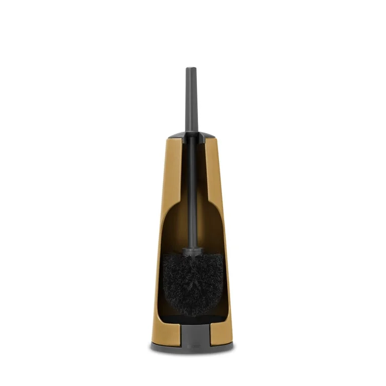 Toilet Brush & Holder Brabantia ReNew Warm Gold