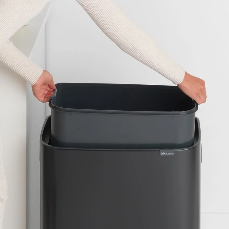 Кош за смет Brabantia Bo Touch 60L, Matt Black