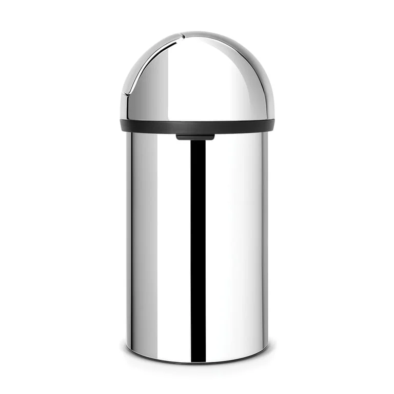 Push Bin Brabantia, 60 L Brillian Steel