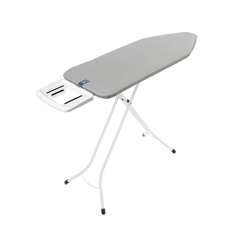 Маса за гладене Brabantia C 124x45cm с масивна поставка за ютия, Metallised