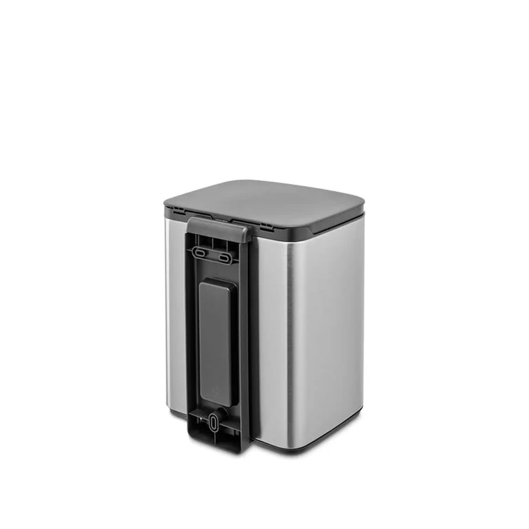 Waste Bin Brabantia Bo Small 7L, Matt Steel Fingerprint Proof