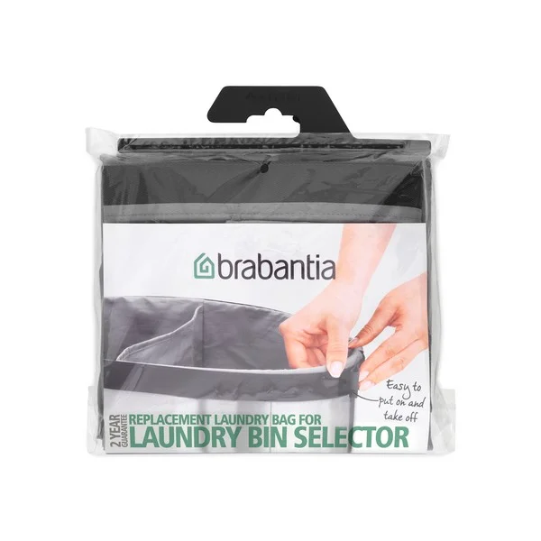 Laundry Bag for Bin Brabantia, 55 L, Grey