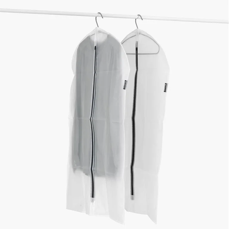 Protective Clothes Cover Brabantia, Size M, 60x100cm, Transparent/Grey, 2 Pcs