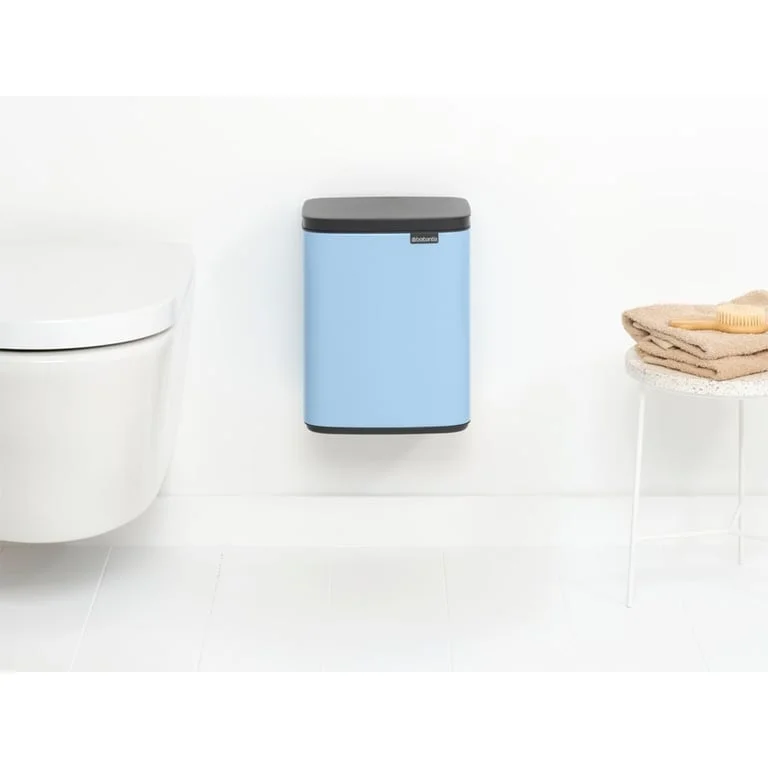 Waste Bin Brabantia Bo Small 7L, Dreamy Blue