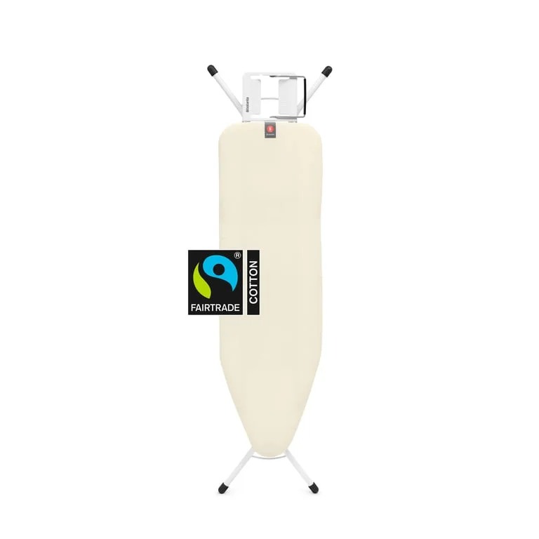 Ironing Board Brabantia B 124x38cm, Steam Iron Rest, Ecru