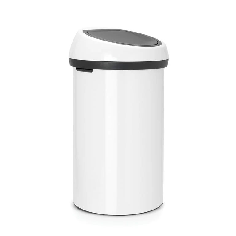 Touch Bin Brabantia, 60 L White