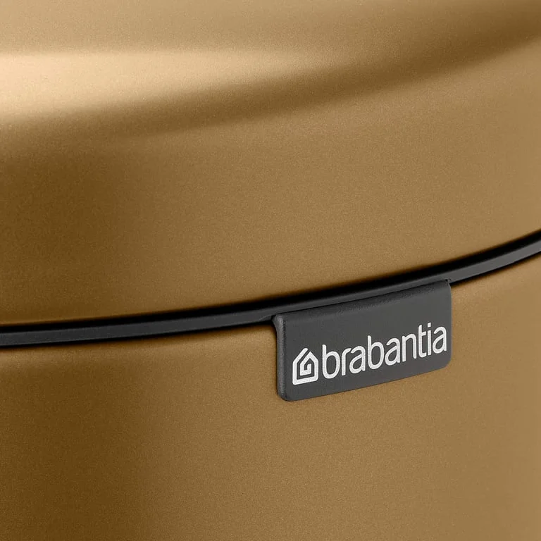 Кош за смет с педал Brabantia NewIcon 5L, Warm Brass
