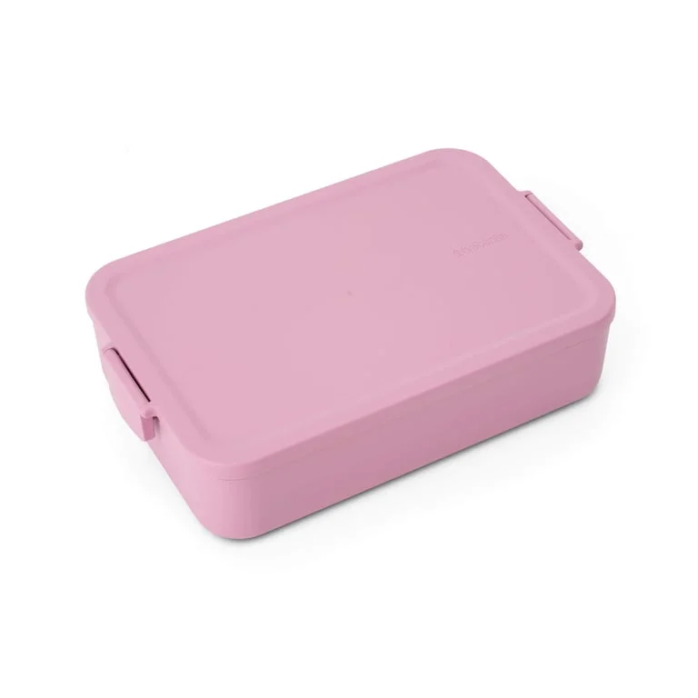 Lunch Box Brabantia Make&Take Lilac Pink Large, Plastic, Bento