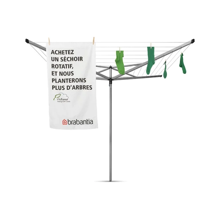 Outdoor Dryer Brabantia Essential, 40m, ground tube