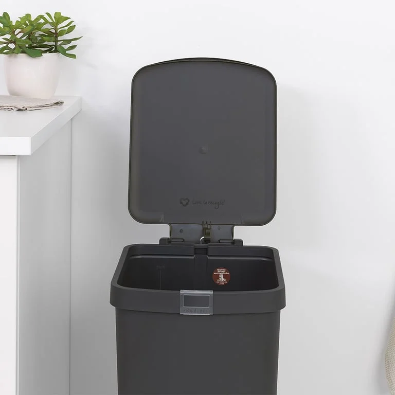 Pedal Waste Bin Brabantia StepUp 40L, Dark Grey