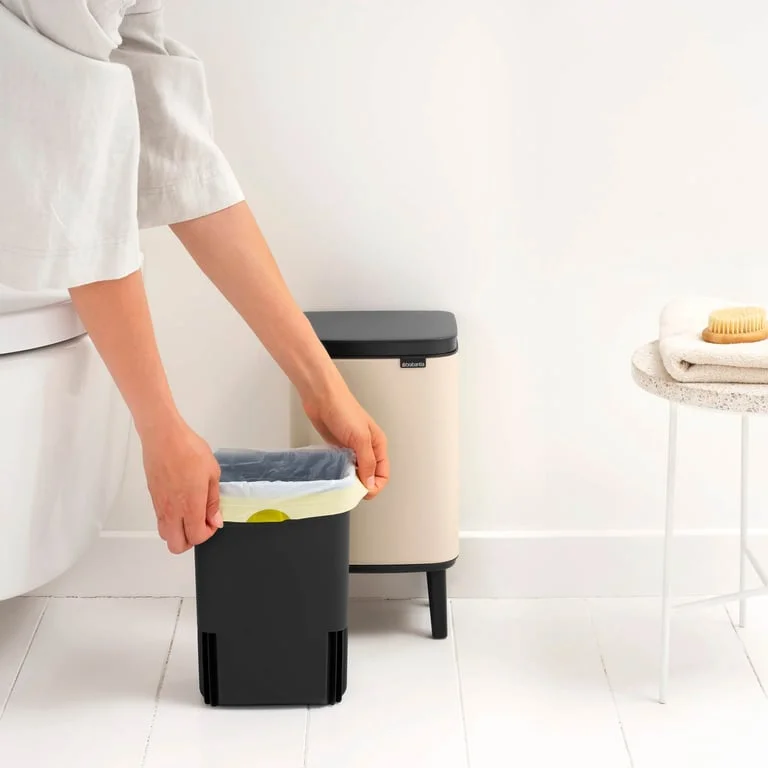 Waste Bin Brabantia Bo Small Hi 4L, Soft Beige