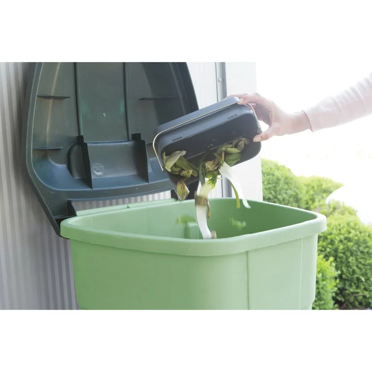 Food waste caddy, Brabantia, Dark Grey