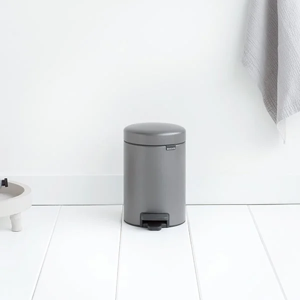 Waste Bin NewIcon Brabantia 3L, Platinum