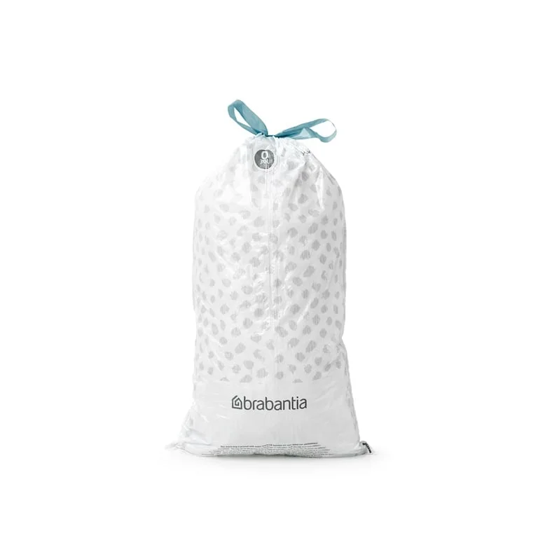 Waste Bin Bags Brabantia O, 30L, White, 20 Pieces