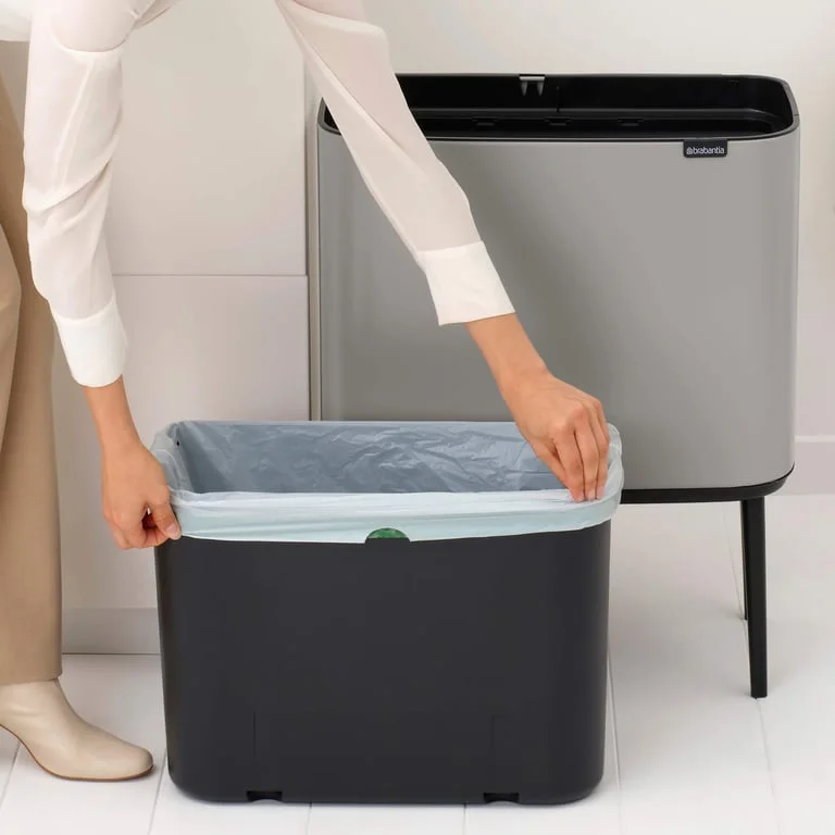 Waste Bin Brabantia Bo Touch 36L, Soft Grey