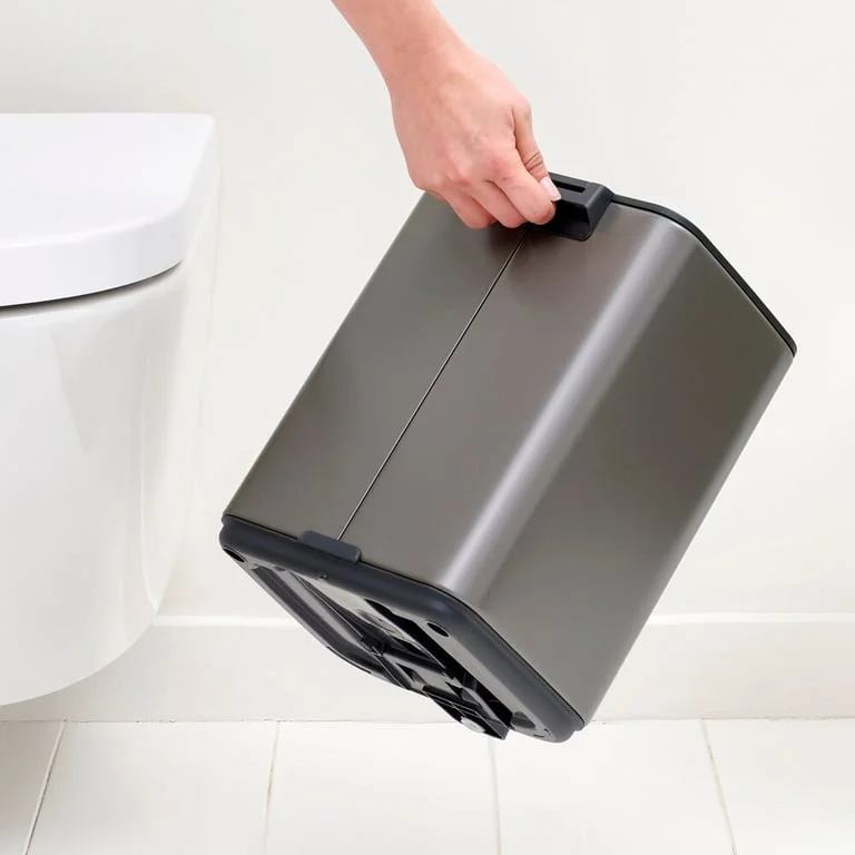 Кош за смет Brabantia Bo Pedal 7L, Platinum