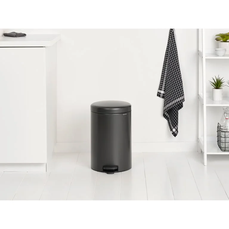 Кош за смет с педал Brabantia NewIcon 20L, Confident Grey