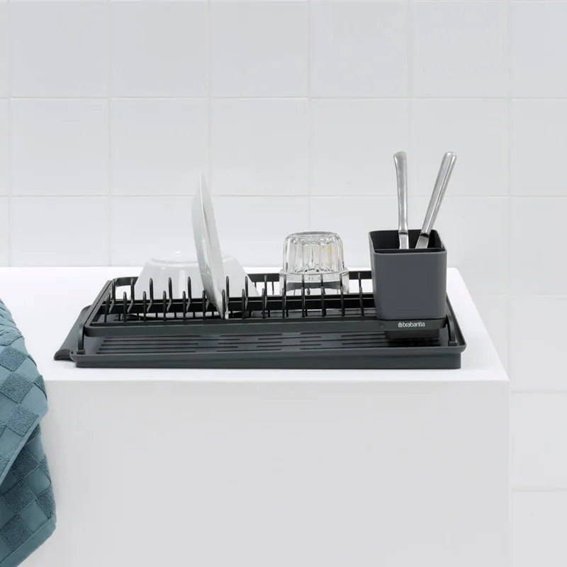 Dish drying rack, Brabantia, Dark Grey