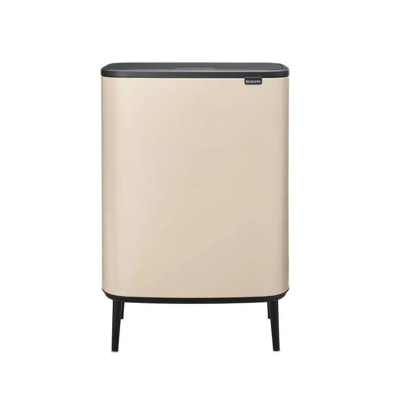 Waste Bin Brabantia Bo Touch Hi 2x30L, Soft Beige