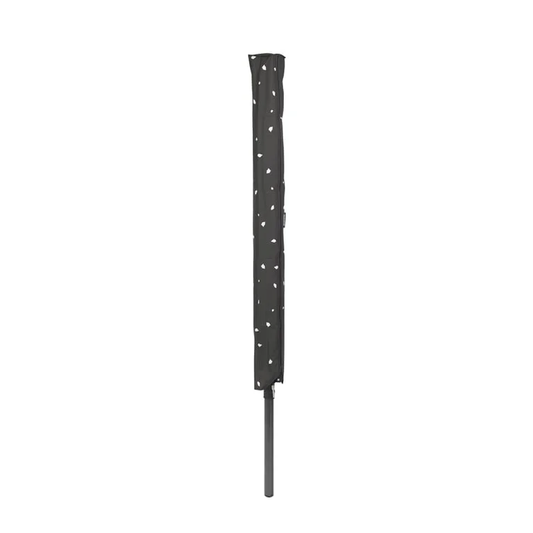 Външен простор Brabantia Lift-O-Matic 50m, метален шиш за вкопаване, калъф, торба с щипки, Anthracite